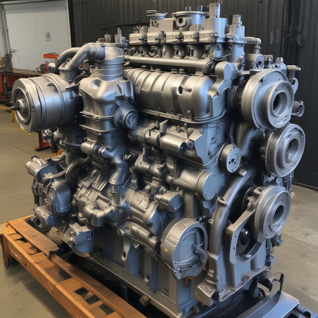 Truck engine part