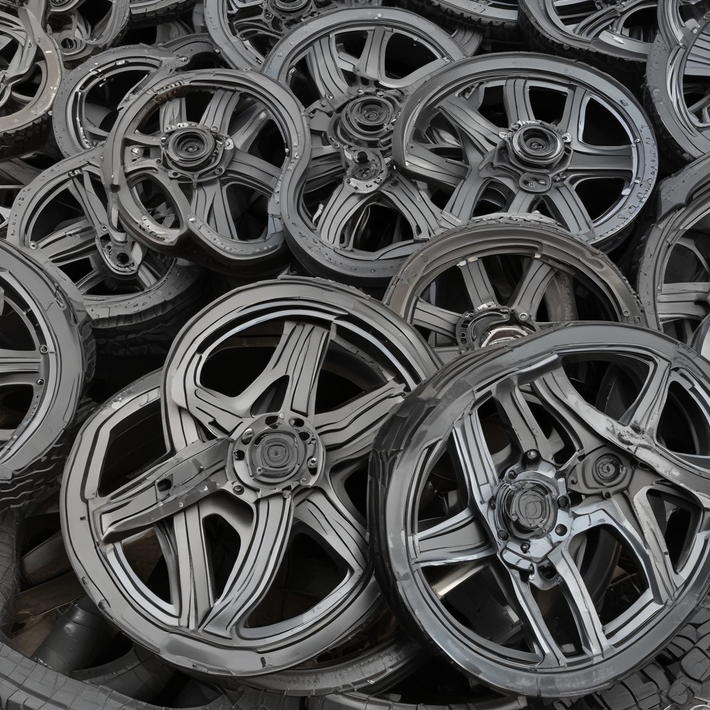 Truck wheels and tires